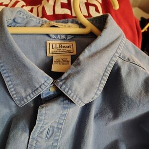 L.L. Bean Sky Blue Casual Shirt